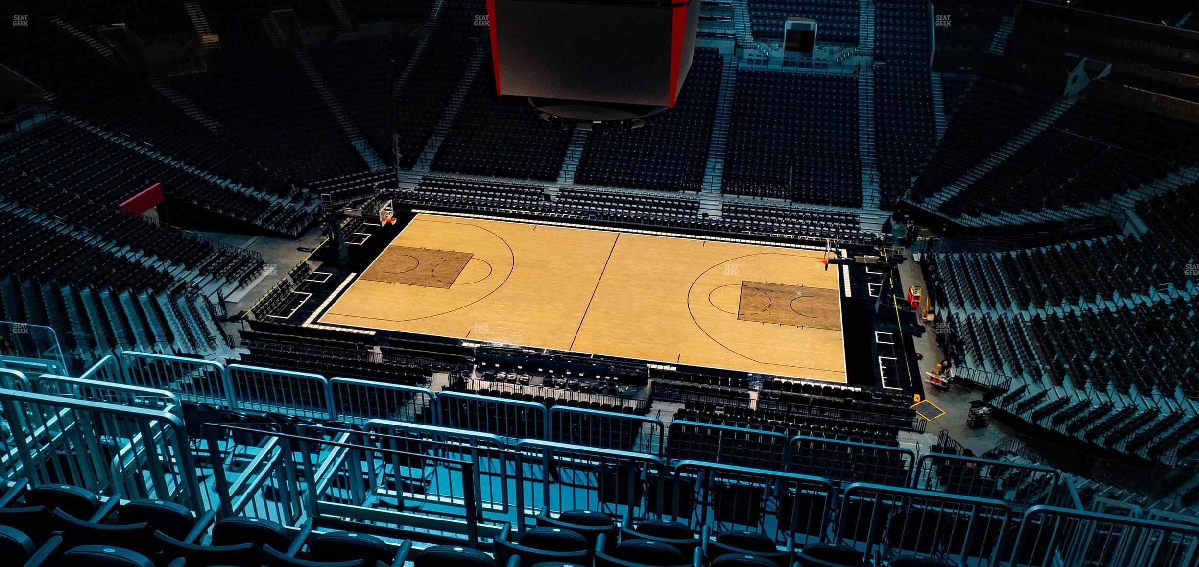 Seating view for Barclays Center Section 207