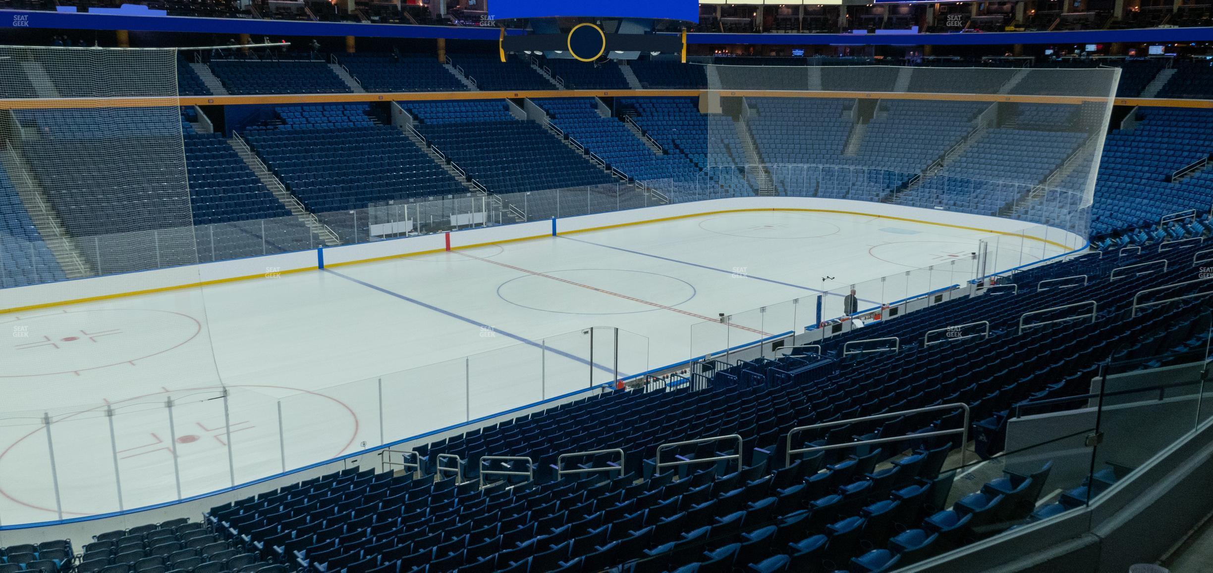 Seating view for KeyBank Center Section 210