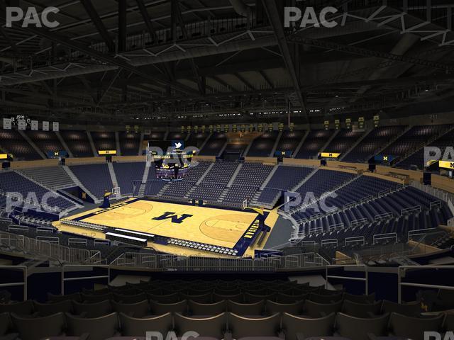 Seating view for Crisler Center Section 220