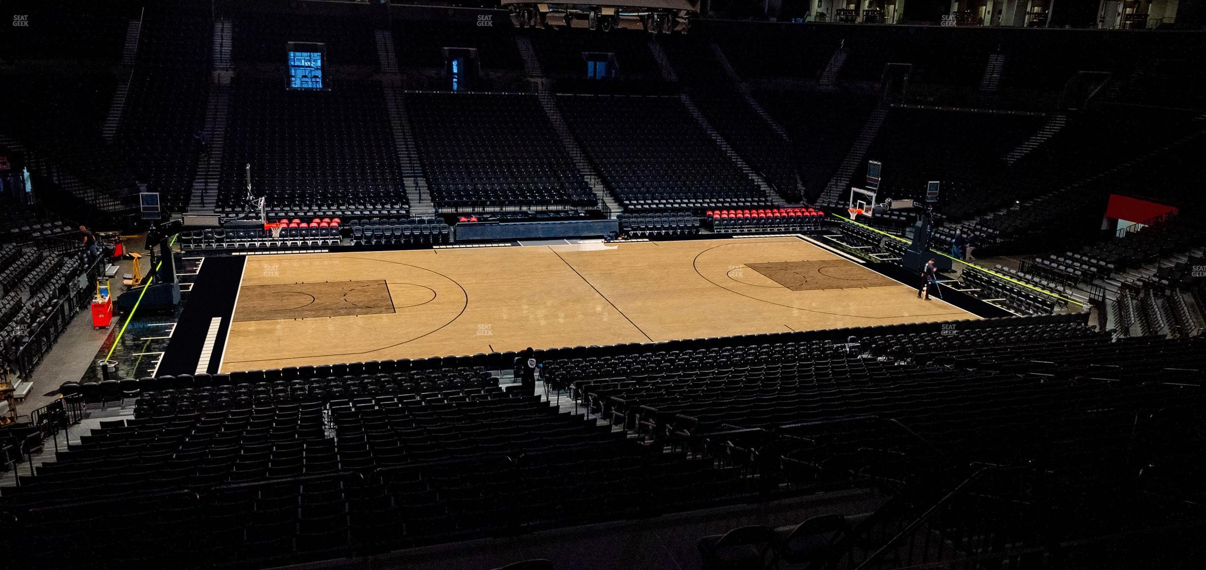 Seating view for Barclays Center Section 125