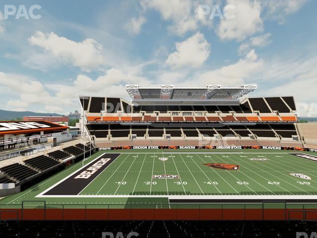 Seating view for Reser Stadium Section 235