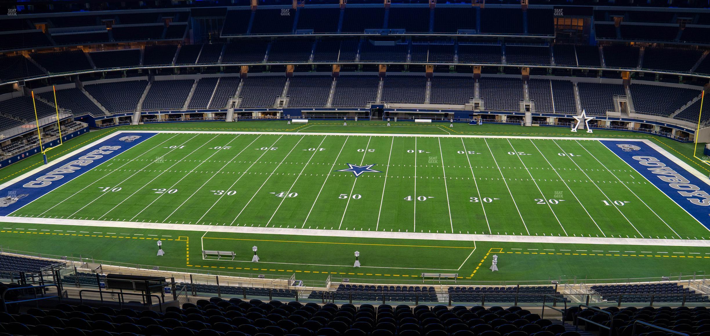 Seating view for AT&T Stadium Section Silver Suite 443