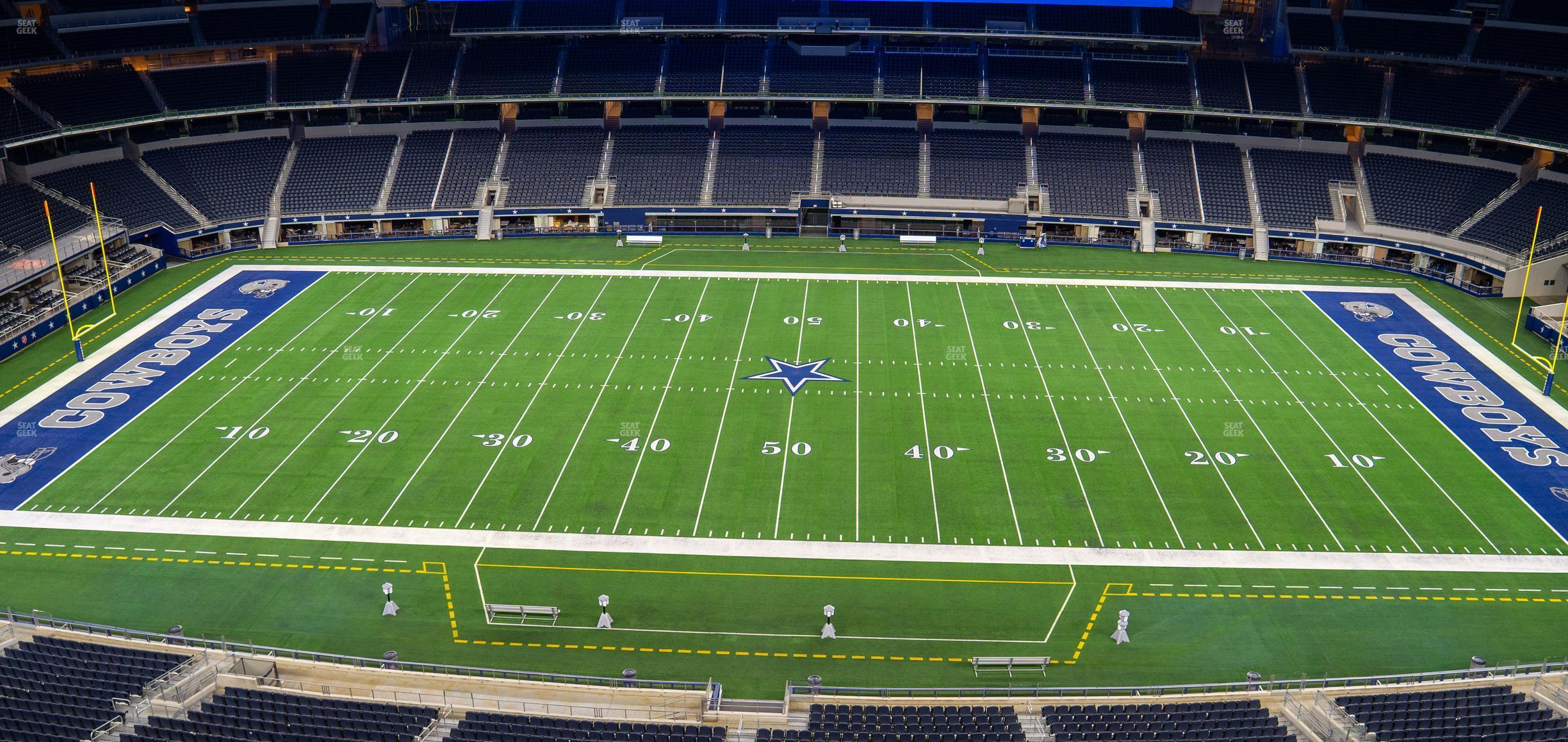 Seating view for AT&T Stadium Section Star Suite 635