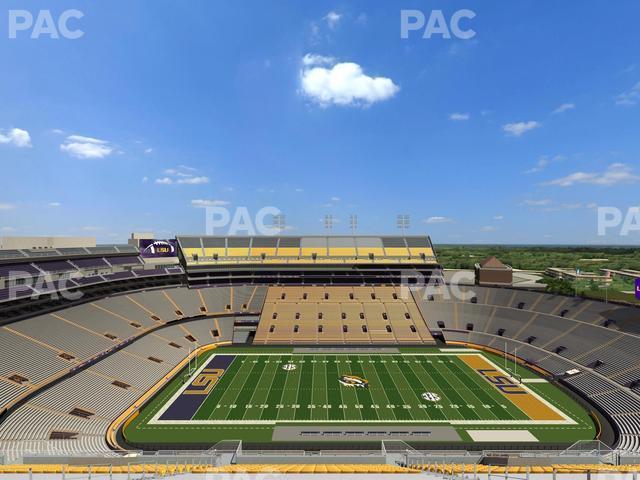 Seating view for Tiger Stadium Section 636