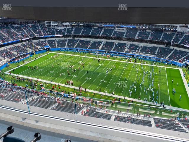 Seating view for SoFi Stadium Section 447