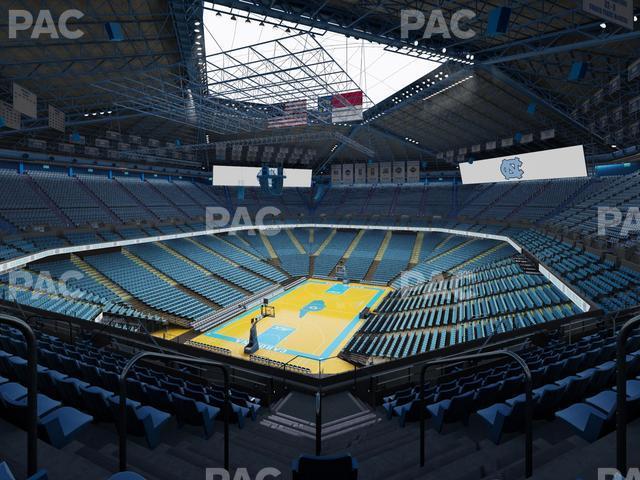 Seating view for Dean Smith Center Section 219 A