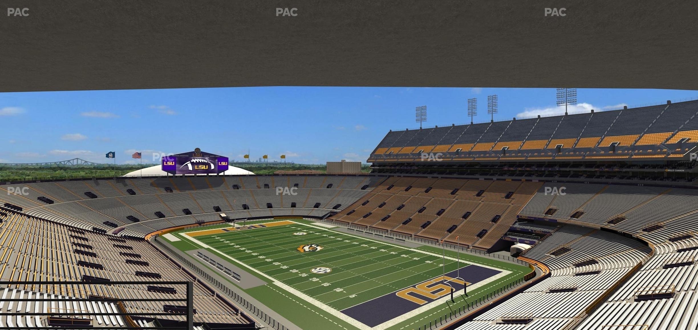 Seating view for Tiger Stadium Section Suite 269