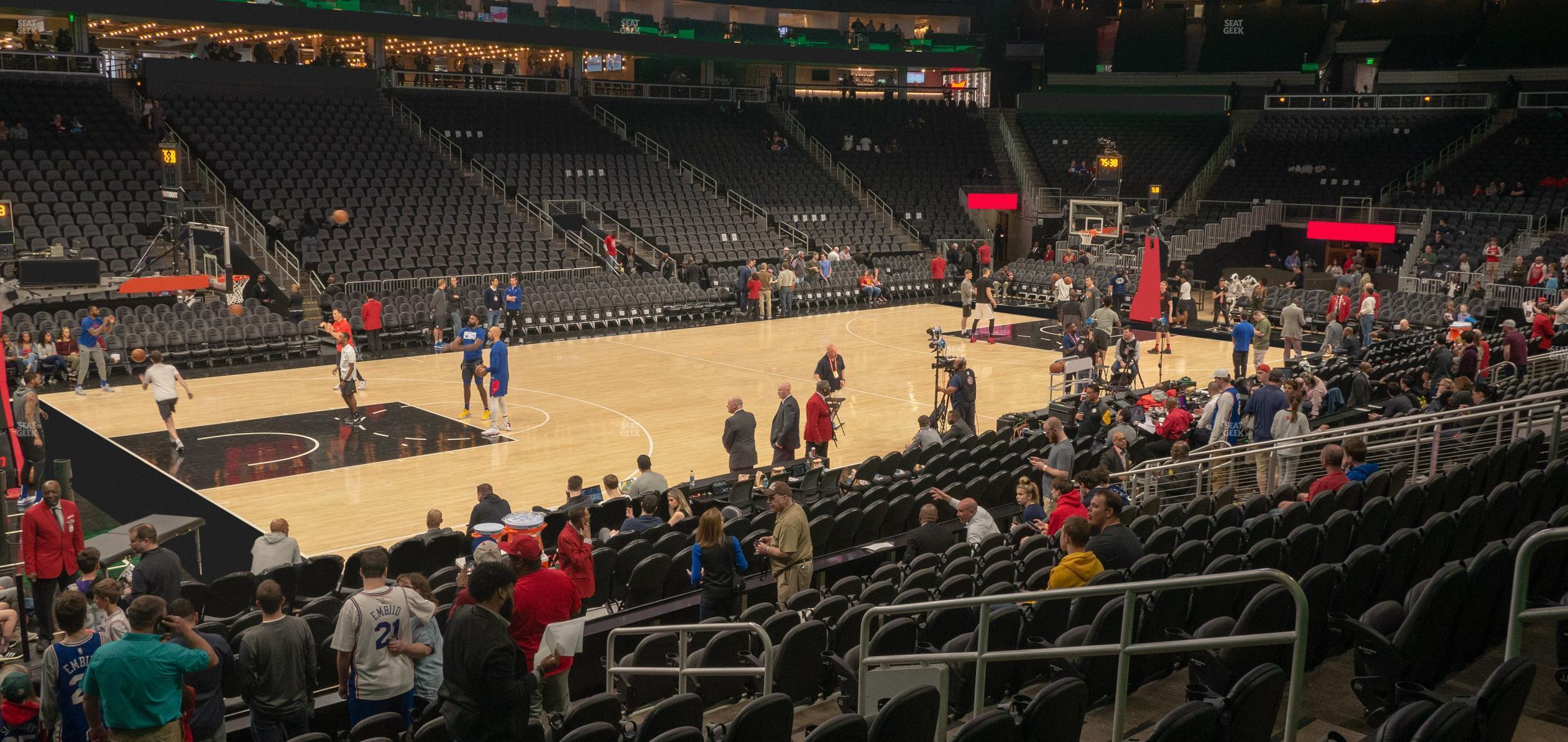 Seating view for State Farm Arena Section 121