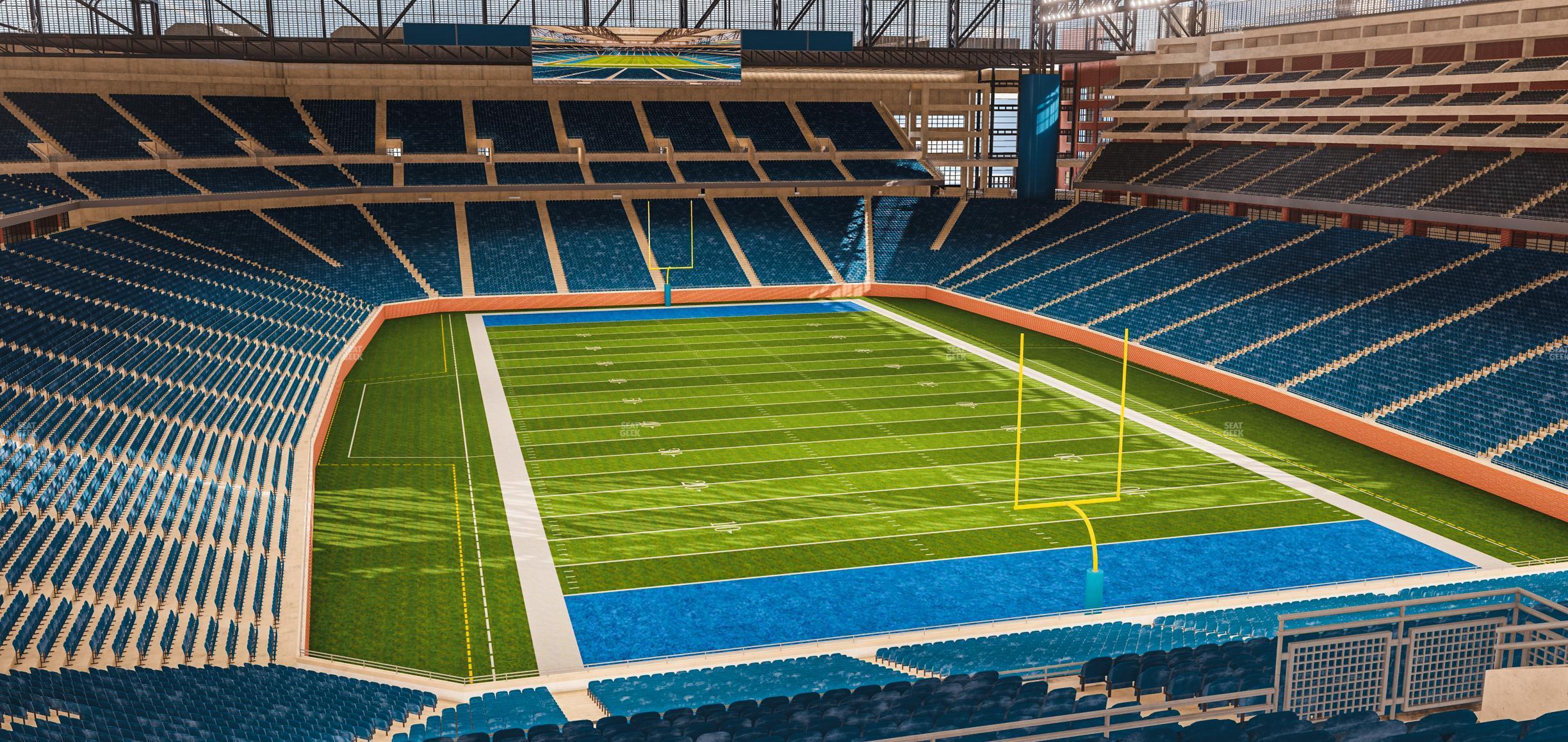 Seating view for Ford Field Section 342