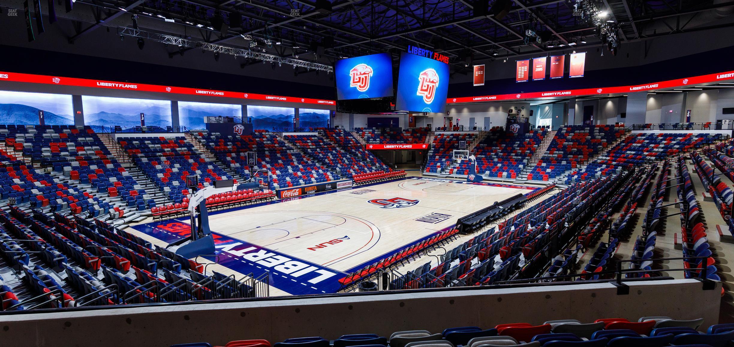 Seating view for Liberty Arena Section 6