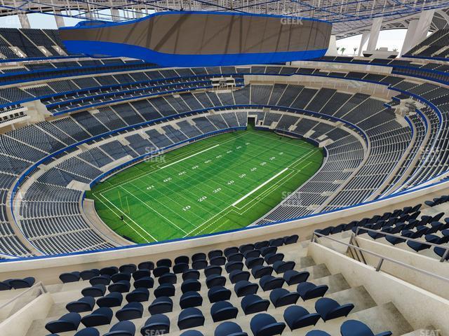 Seating view for SoFi Stadium Section 506