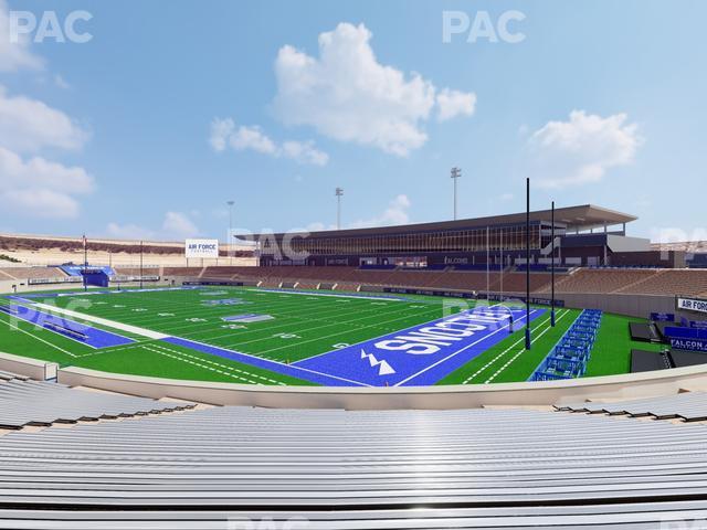 Seating view for Falcon Stadium Section L 4