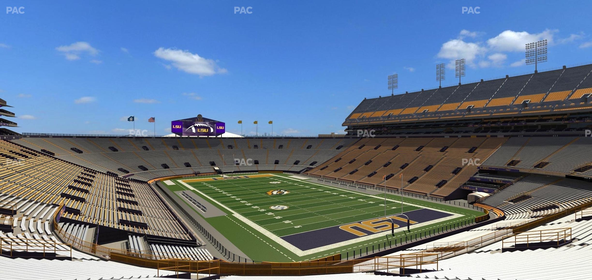 Seating view for Tiger Stadium Section 420