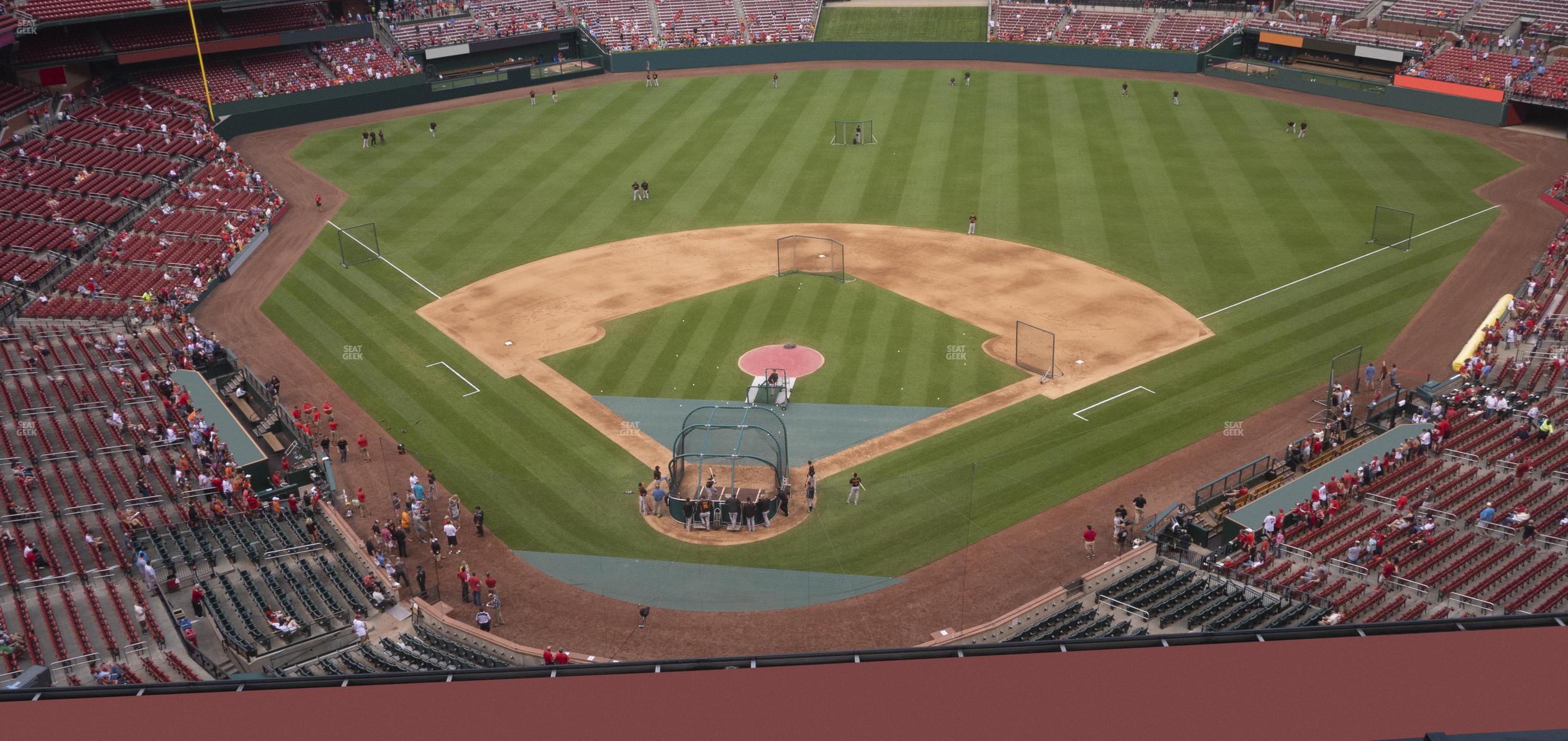 Seating view for Busch Stadium Section Home Terrace 449