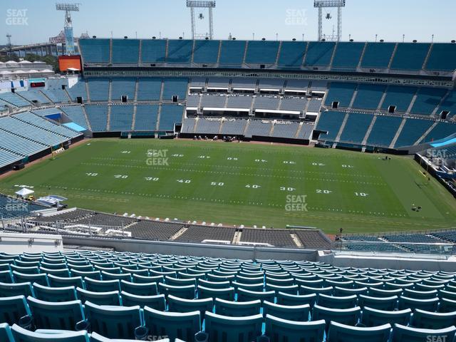 Seating view for EverBank Stadium Section 409