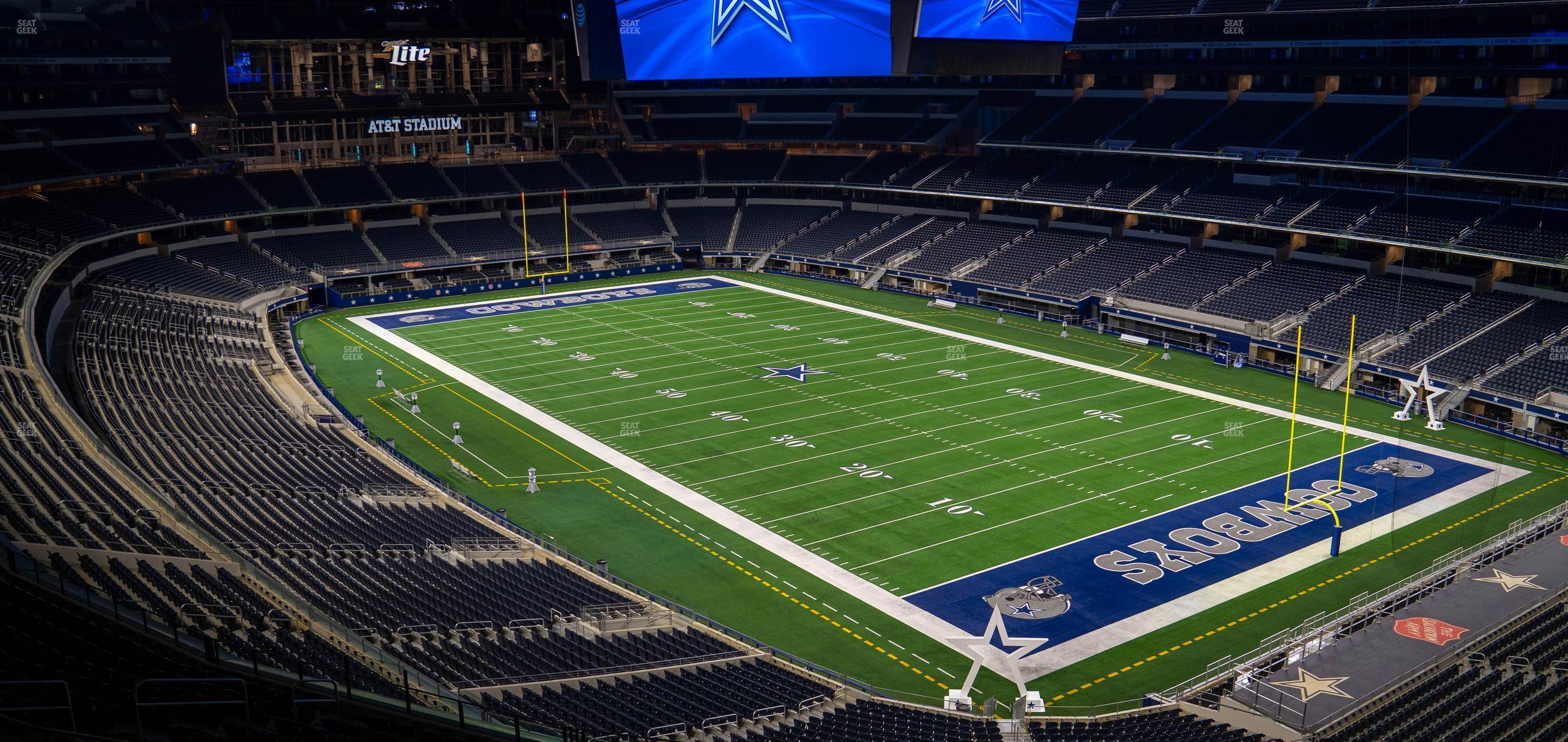 Seating view for AT&T Stadium Section Silver Suite 428