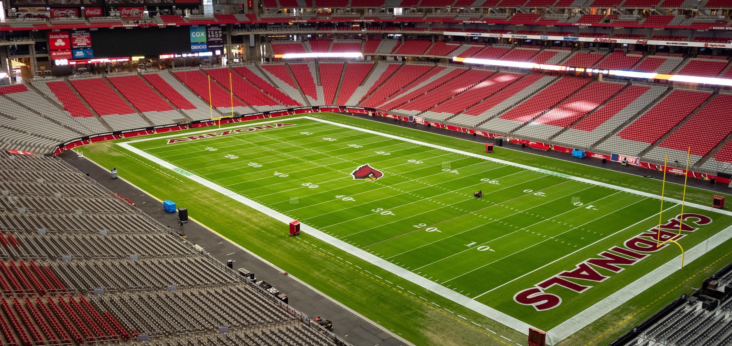 Seating view for State Farm Stadium Section Ring Of Honor Wc 404