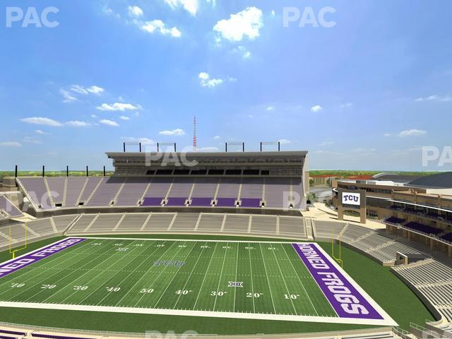 Seating view for Amon G Carter Stadium Section 304