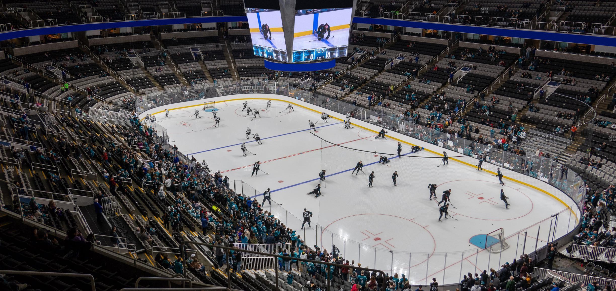 Seating view for SAP Center at San Jose Section 224