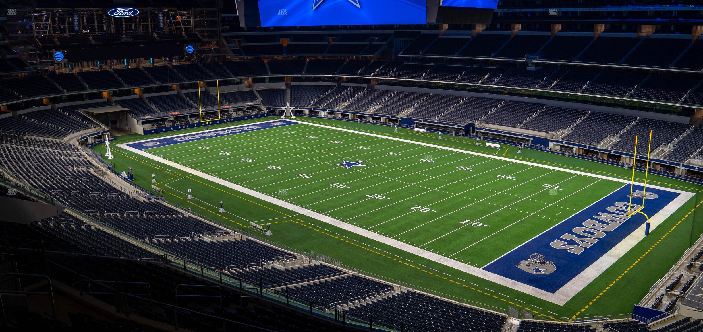 Seating view for AT&T Stadium Section Silver Suite 476