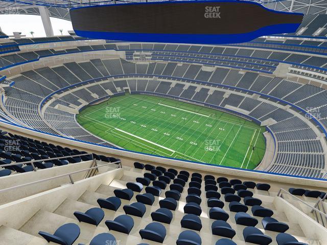 Seating view for SoFi Stadium Section 545