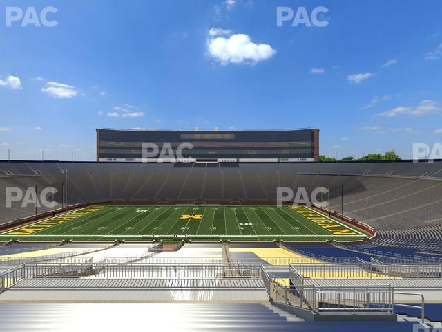 Seating view for Michigan Stadium Section 44