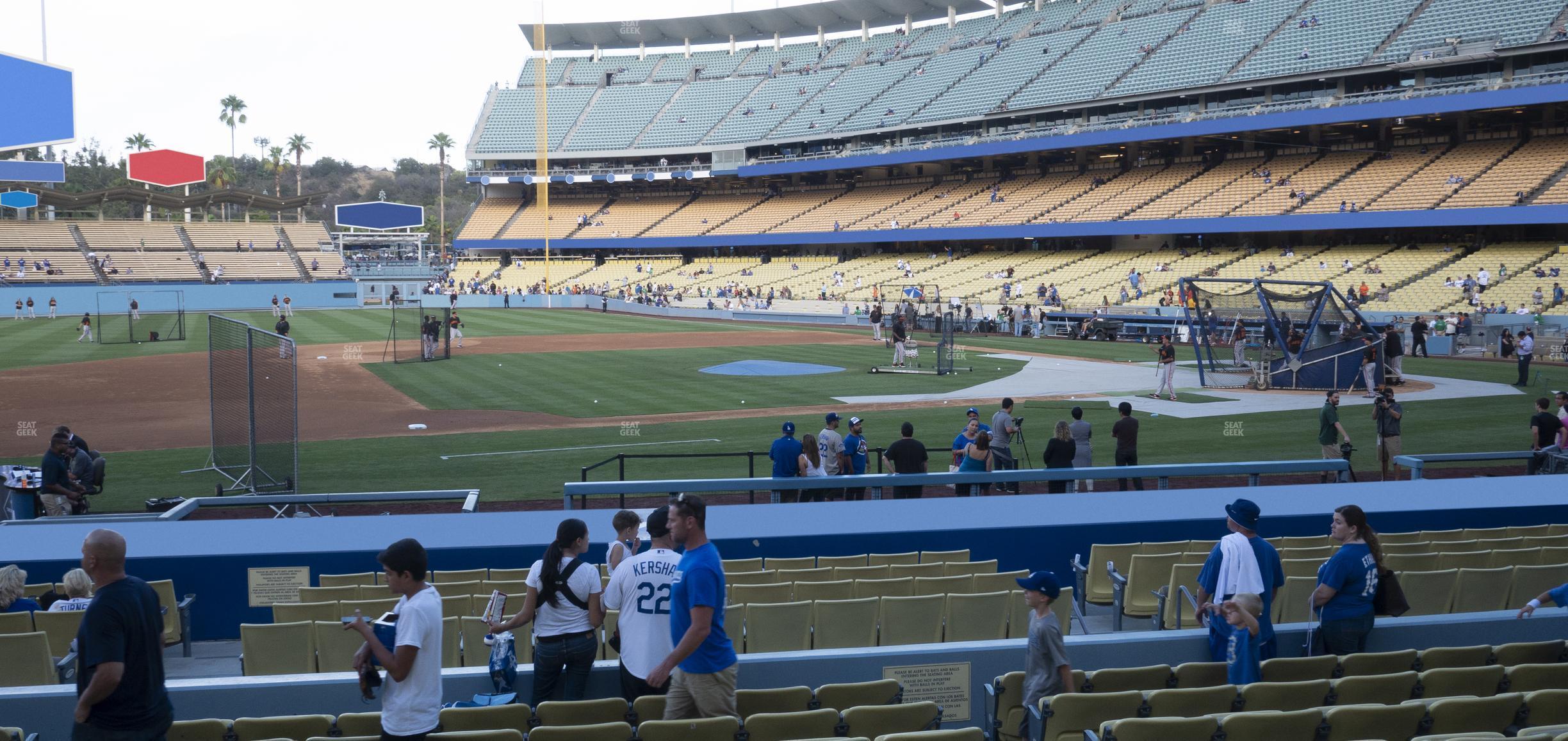 Seating view for Dodger Stadium Section 21 Fd