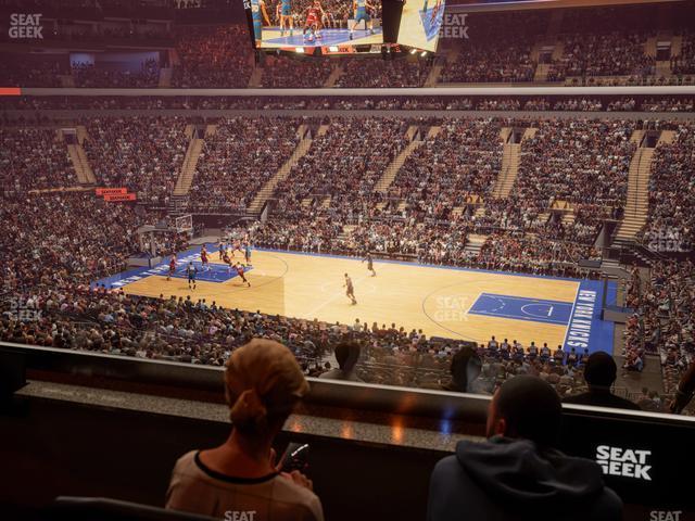 Seating view for Madison Square Garden Section Lexus Level Suite 50