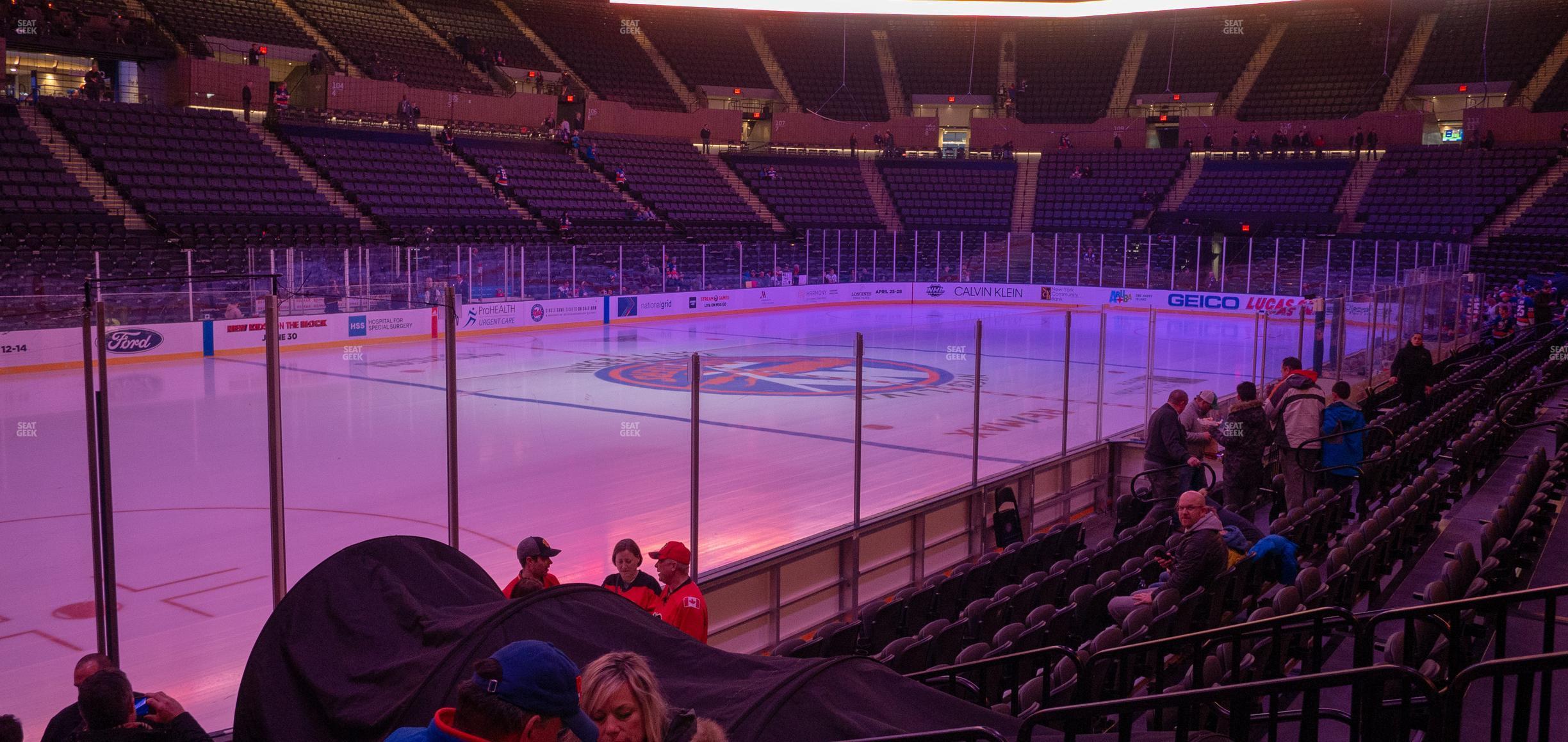 Seating view for Nassau Coliseum Section 20