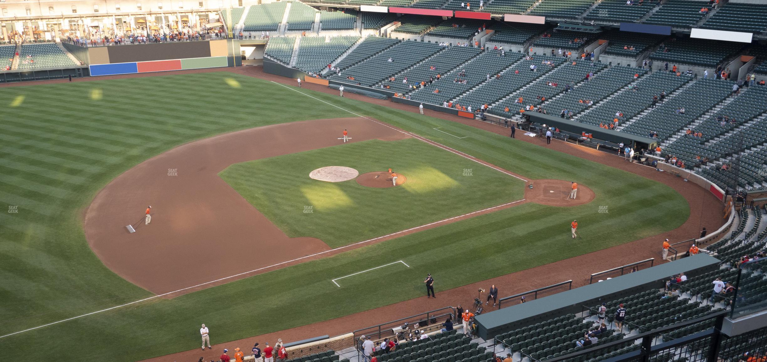 Seating view for Oriole Park at Camden Yards Section 358