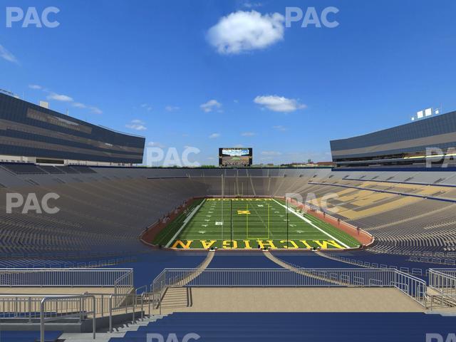 Seating view for Michigan Stadium Section 13