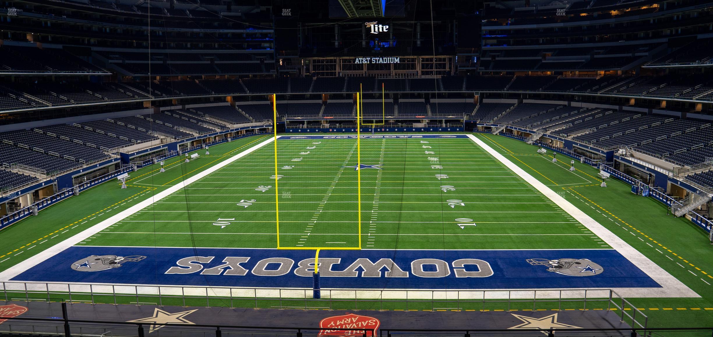 Seating view for AT&T Stadium Section 247