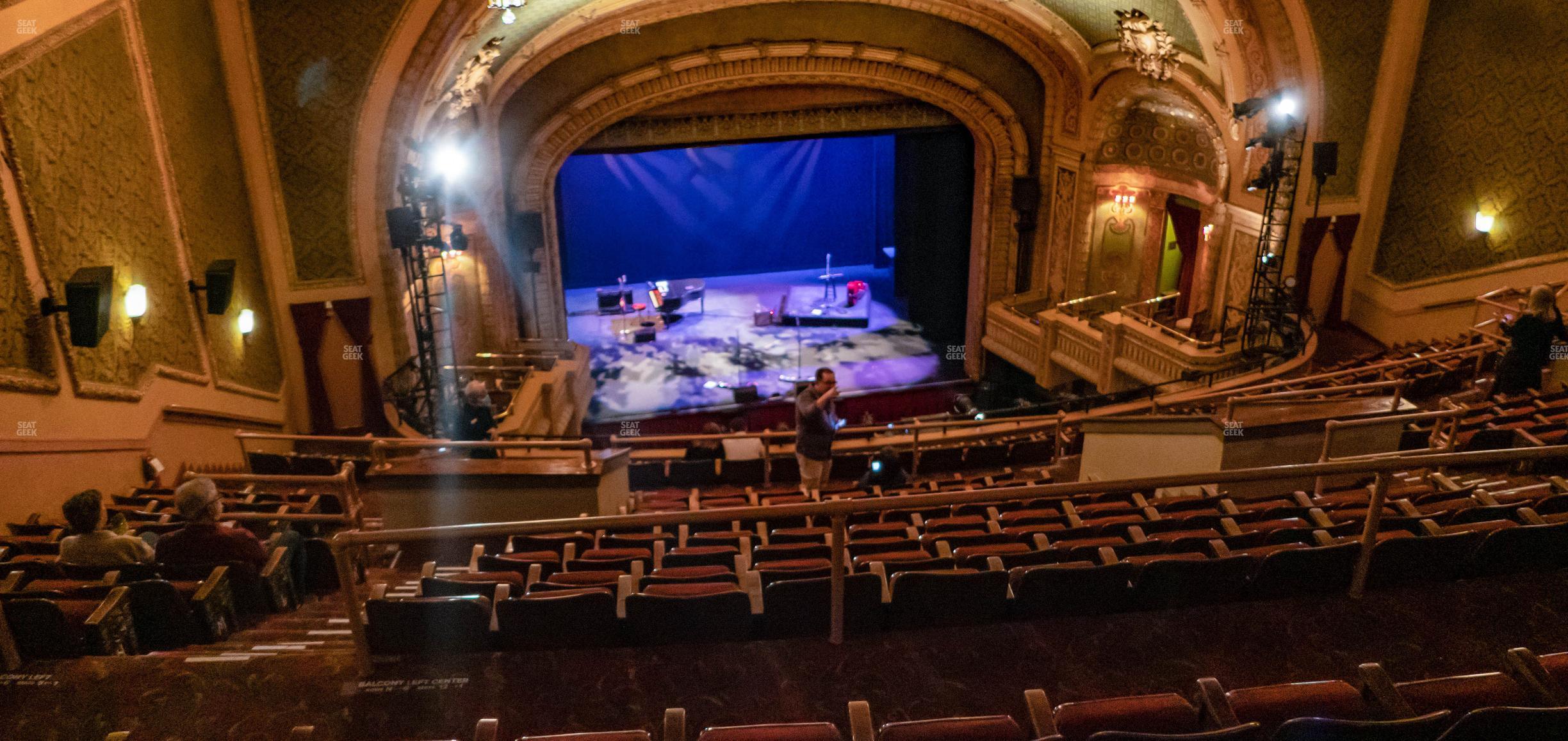 Seating view for Paramount Theatre Austin Section Upper Balcony Left