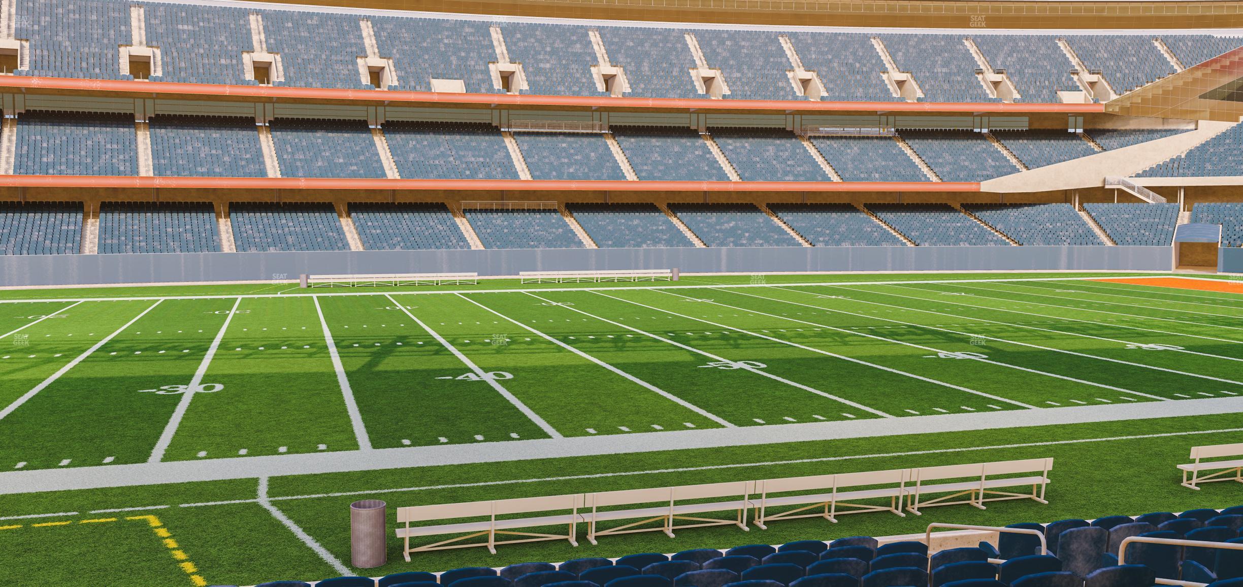 Seating view for Soldier Field Section 140