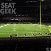 Preview of Seating view for Caesars Superdome Section 101