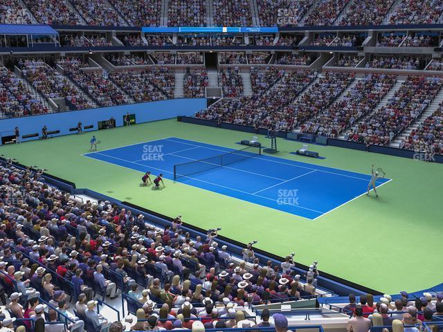 Seating view for Arthur Ashe Stadium Section Suite 218