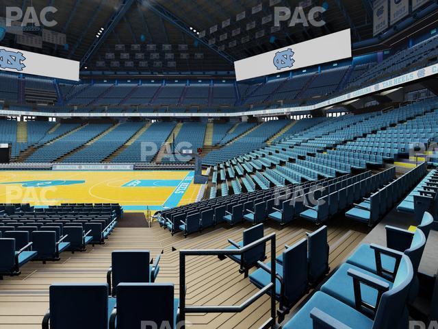 Seating view for Dean Smith Center Section 128