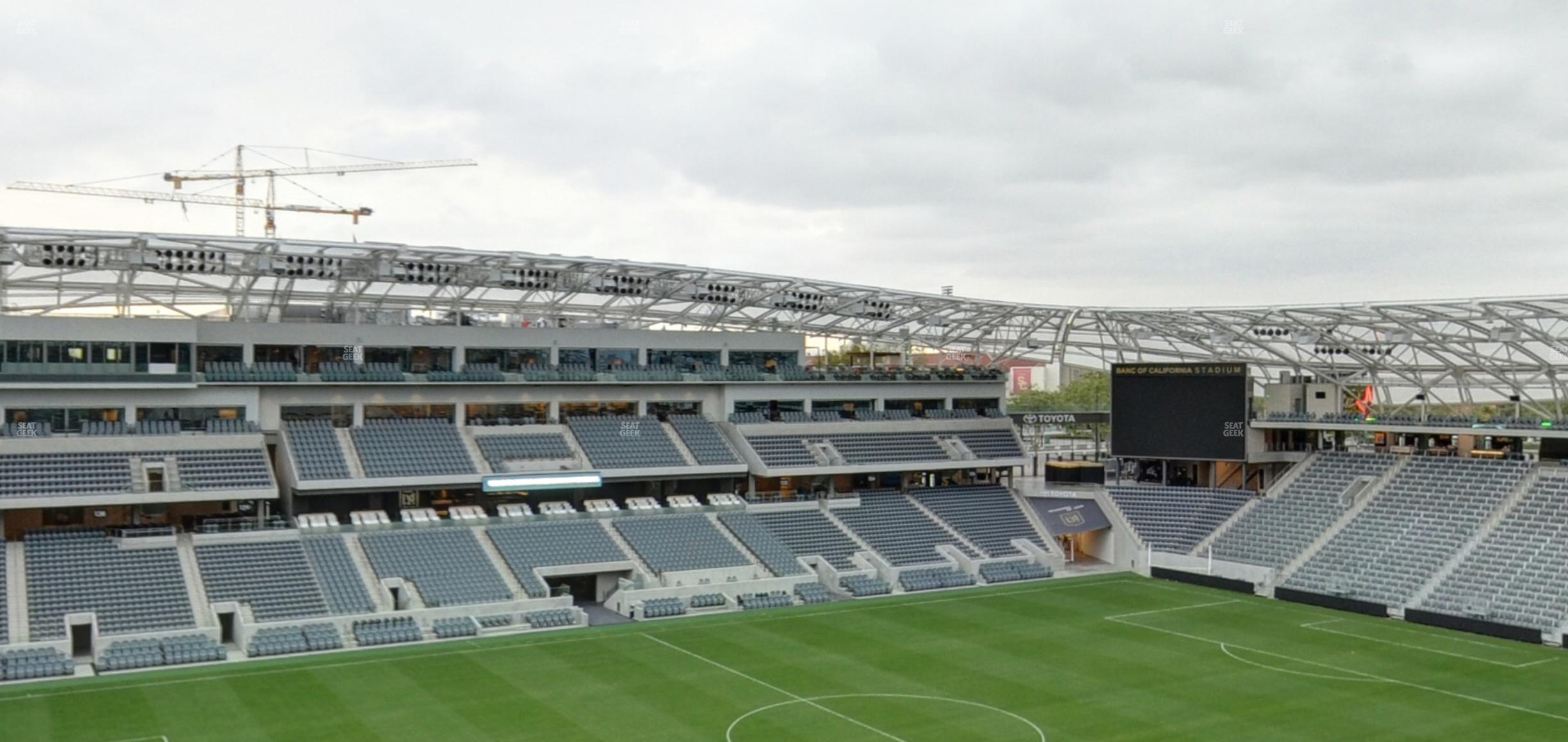 Seating view for BMO Stadium Section 216