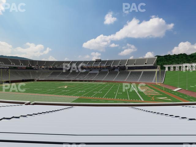 Seating view for Scott Stadium Section 104