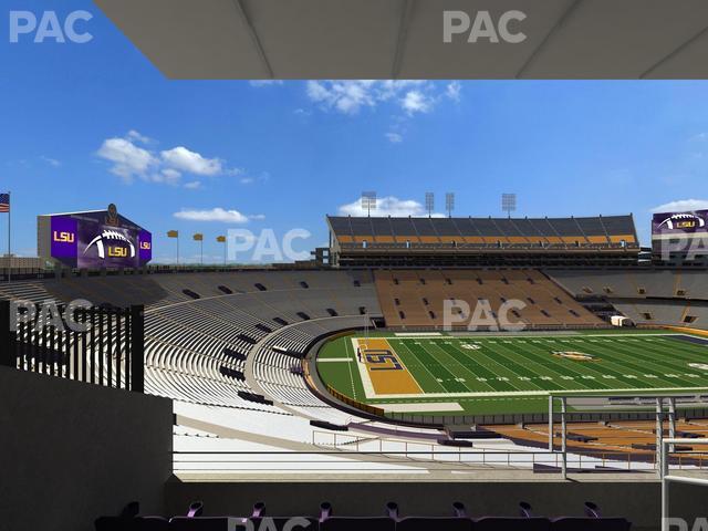 Seating view for Tiger Stadium Section Club 111