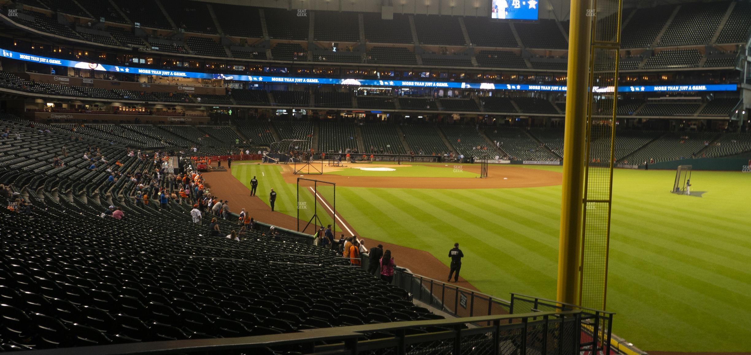 Seating view for Minute Maid Park Section 150