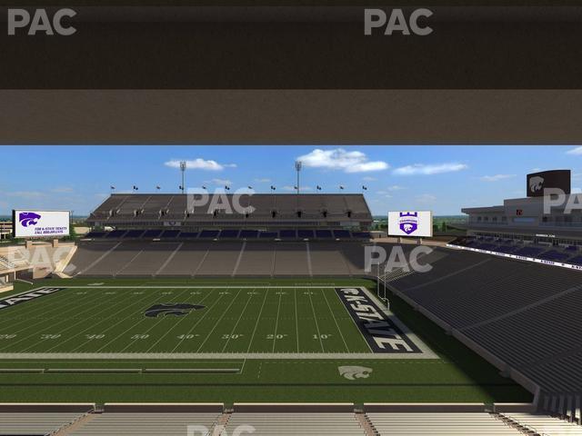 Seating view for Bill Snyder Family Stadium Section Loge 327