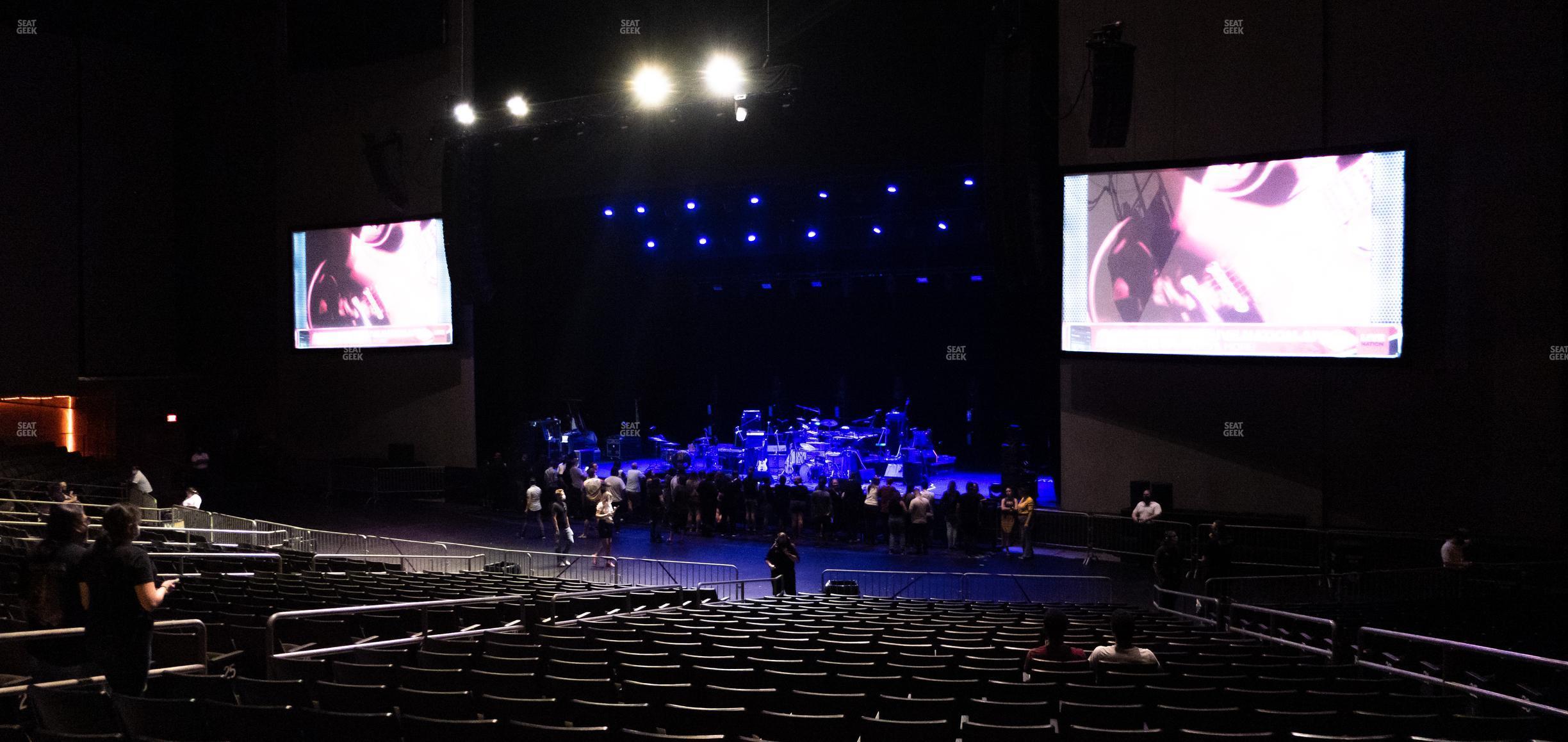 Seating view for Arizona Financial Theatre Section Main Floor Wc 2