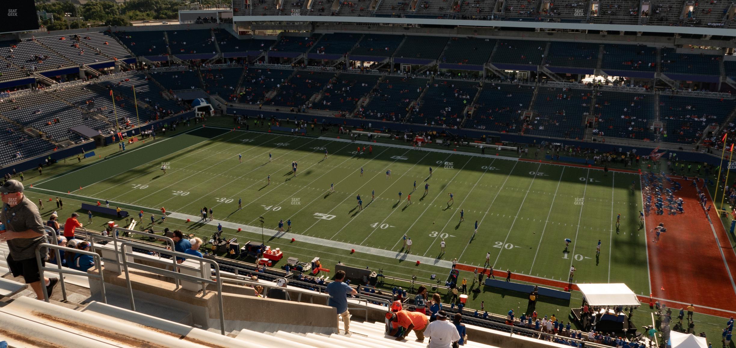 Seating view for Camping World Stadium Section 205