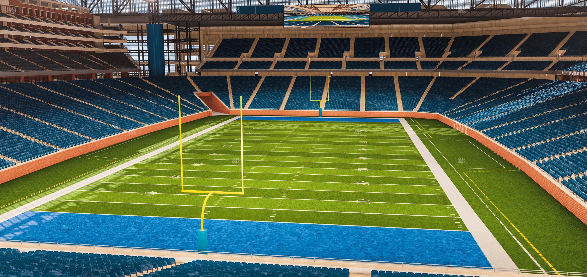 Seating view for Ford Field Section 219