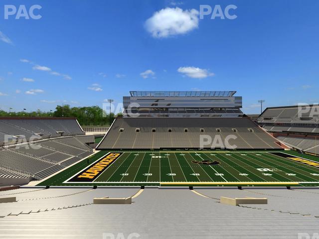 Seating view for Kinnick Stadium Section 107