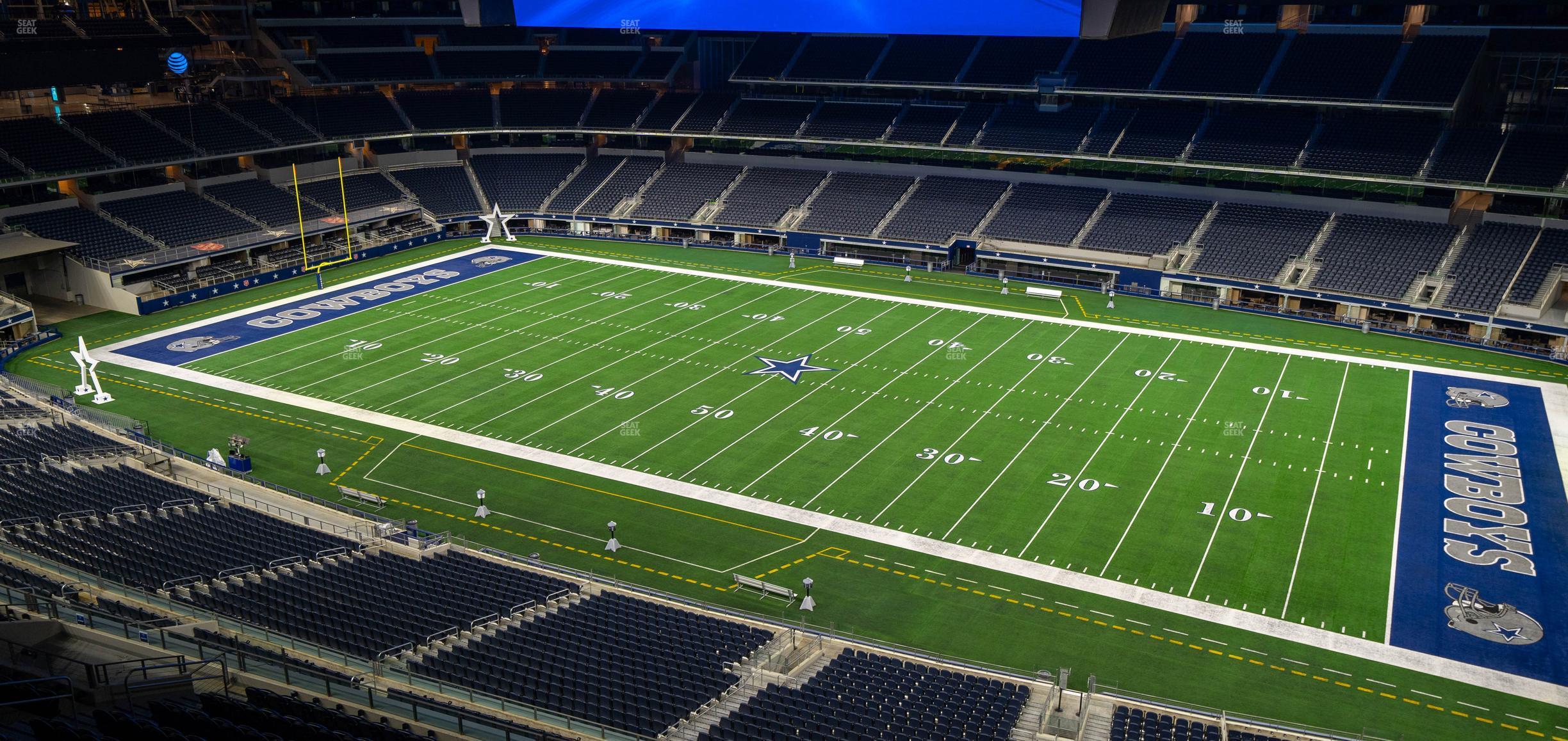 Seating view for AT&T Stadium Section Ring Of Honor Suite 586