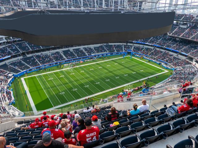 Seating view for SoFi Stadium Section 535