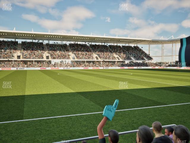 Seating view for CPKC Stadium Section 106