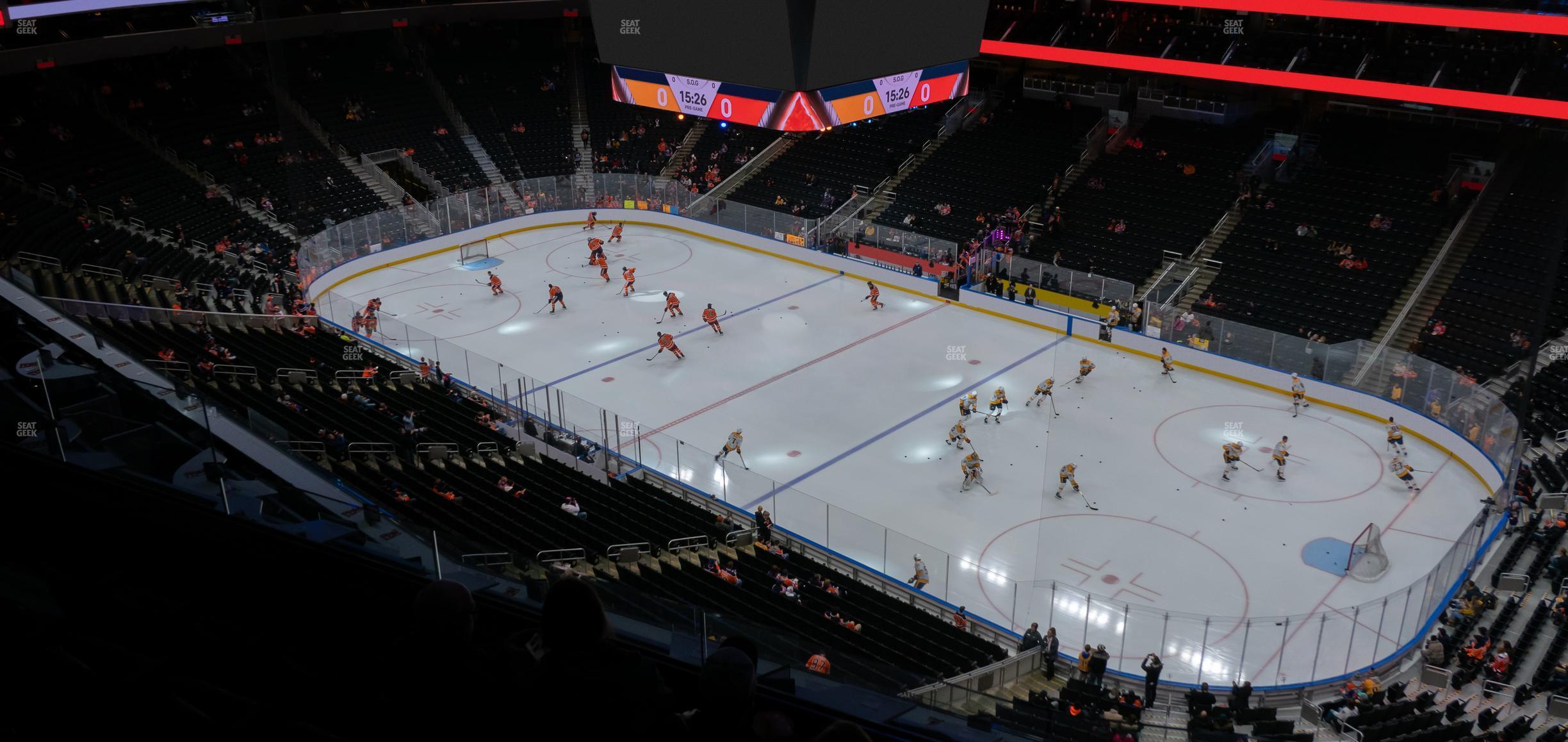 Seating view for Rogers Place Section 216